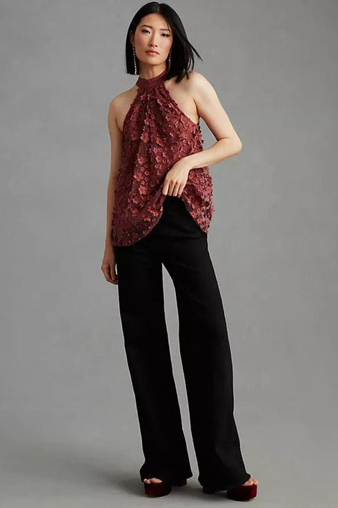 Floral Halter Top